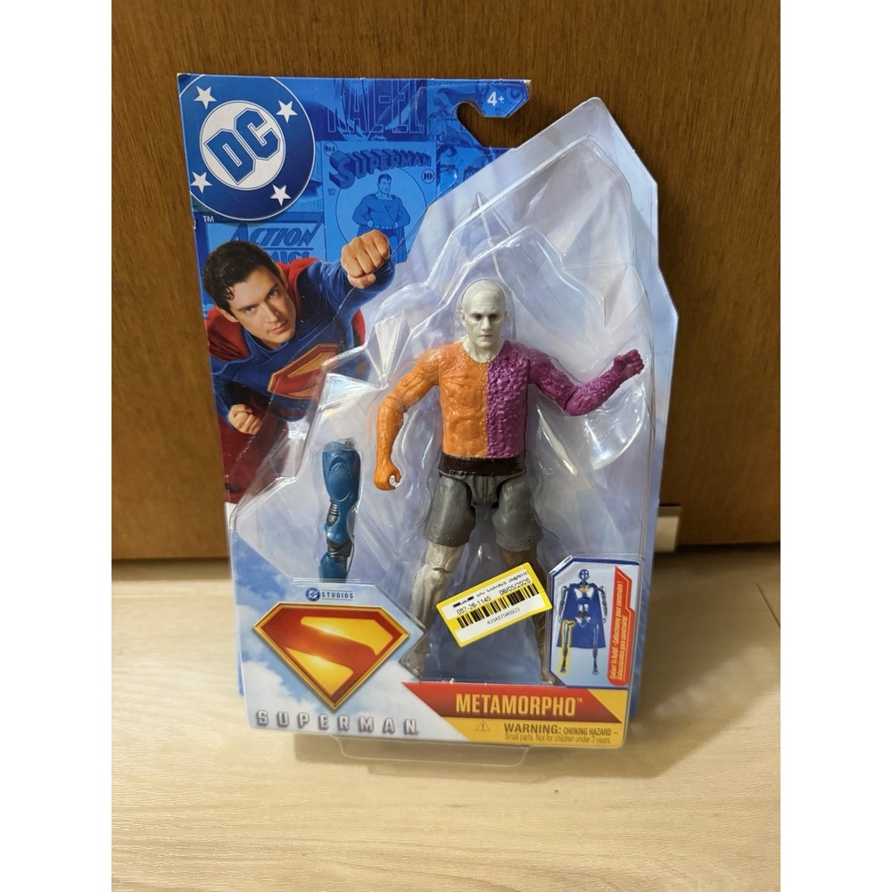 DC Studios Comics Superman Movie METAMORPHO 6-inch Action Figure • Ages 4+